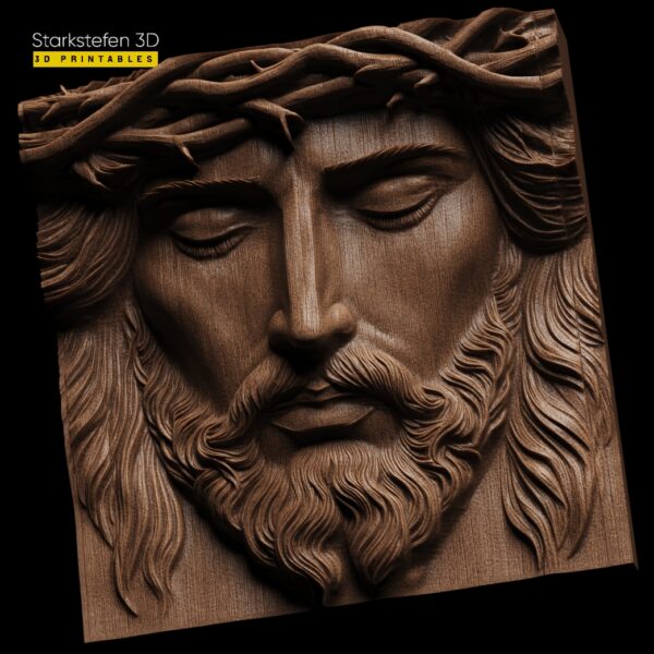 Jesus Crown of Thorns Model 3D Printable and cnc