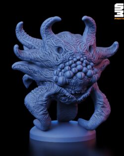 Alien creature Highly detailed Table top stl