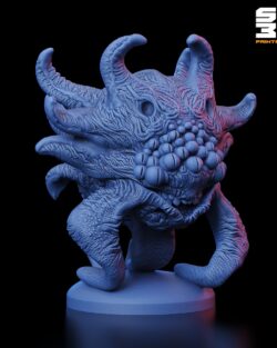 Alien creature Highly detailed Table top stl