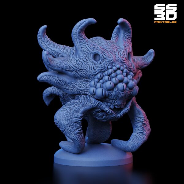Alien creature Highly detailed Table top stl