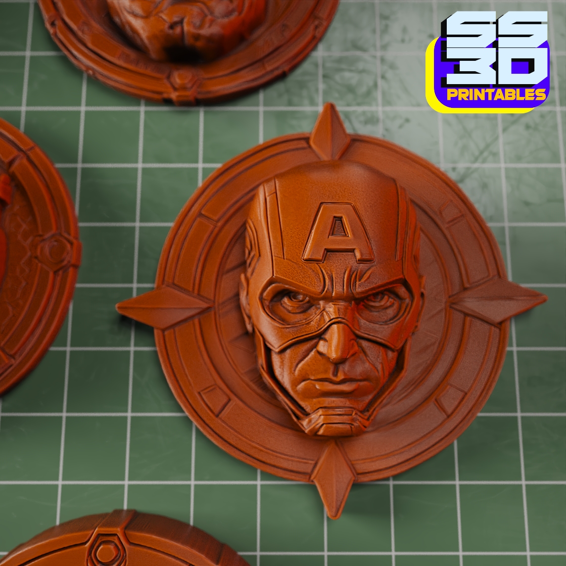 Super Hero Badge Collection stl - Image 4