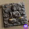 Buddha Divine Bas-Relief - 3D Printable & CNC Ready STL File - Image 2