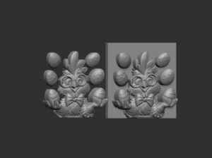 Easter Chick Decor - 3D Model for CNC and 3D Printing - Image 2