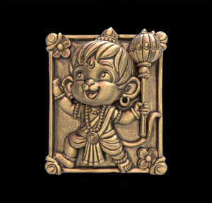 cute hanuman 3dmodel cnc carvings