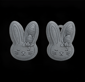 Bunny Easter Head Decor - 3D Printable Design - Image 2