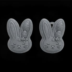 Bunny Easter Head Decor – 3D Printable Design