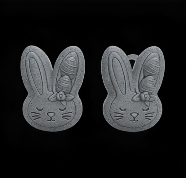 Bunny Easter Head Decor - 3D Printable Design - Image 2