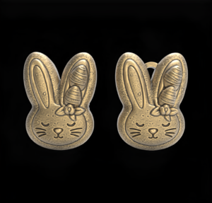 Bunny Easter Head Decor - 3D Printable Design