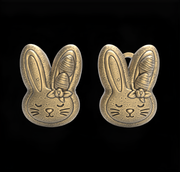 Bunny Easter Head Decor - 3D Printable Design
