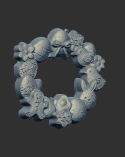 easter eggs wall decor