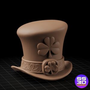 Celebrate St. Patrick’s Day in style with this 3D-printable Leprechaun Cap! This festive hat features a classic Irish design, complete with a bold buckle and a touch of charm, making it the perfect accessory for holiday decorations, cosplay, or fun-themed events.