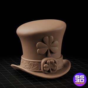 Celebrate St. Patrick’s Day in style with this 3D-printable Leprechaun Cap! This festive hat features a classic Irish design, complete with a bold buckle and a touch of charm, making it the perfect accessory for holiday decorations, cosplay, or fun-themed events.