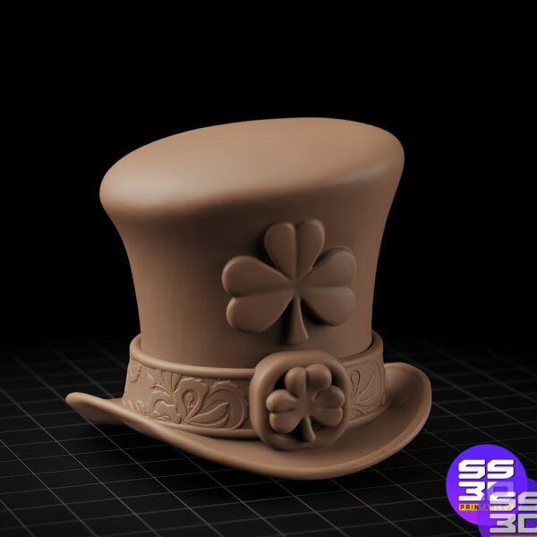 Celebrate St. Patrick’s Day in style with this 3D-printable Leprechaun Cap! This festive hat features a classic Irish design, complete with a bold buckle and a touch of charm, making it the perfect accessory for holiday decorations, cosplay, or fun-themed events.