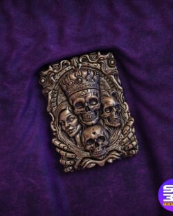 Royal Skull King Horror STL