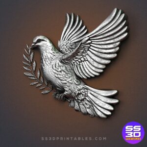 Dove 3D Relief Design