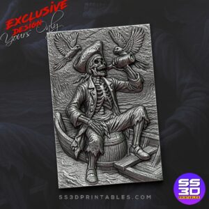 Drunken Pirate-Exclusive stl - Image 3