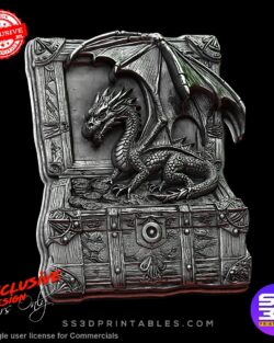 Dragon Secret Treasure Art – Exclusive STL