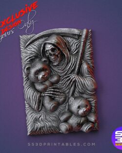 Skull Reaper with Teddy -Exclusive Stl