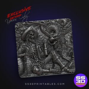 Drunken pirate and Dragon -Exclusive Stl - Image 3