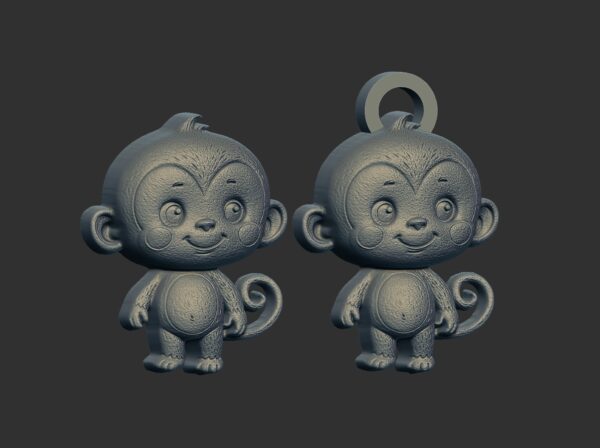 cartoon monkey cnc model - Image 2