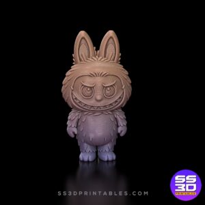 Labubu – Cute Mischief fan art STL for 3D  Printing free download - Image 4