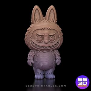 Labubu – Cute Mischief fan art STL for 3D  Printing free download