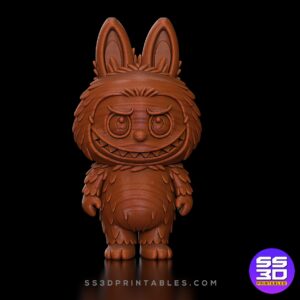 Labubu – Cute Mischief fan art STL for 3D  Printing free download