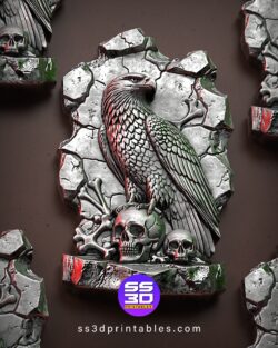Eagle with Skull- Stl Exclusive