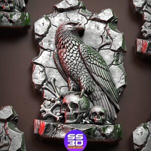 Eagle with Skull- Stl Exclusive