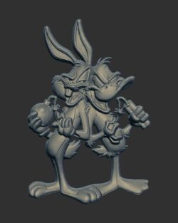 Bugs Bunny and Daffy Duck
