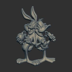 Bugs Bunny and Daffy Duck