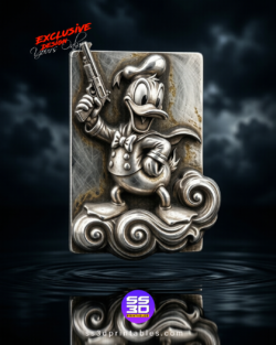 Duck Gun Relief STL