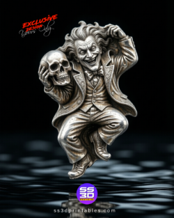 Joker Skull STL